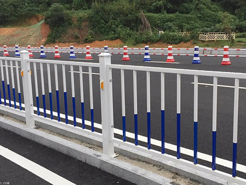 西安中田公路段市政道路護欄安裝